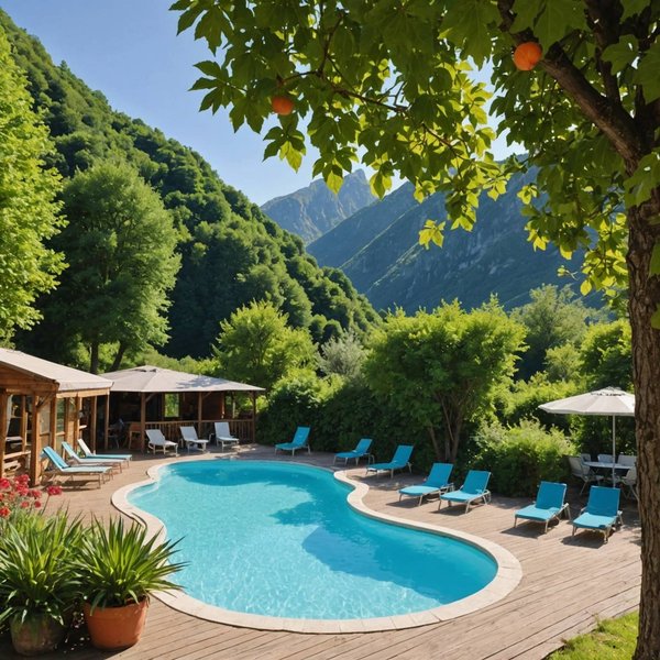 Découvrez les Charmes de Bidart : Top Camping avec Piscine dans les Pyrénées Françaises